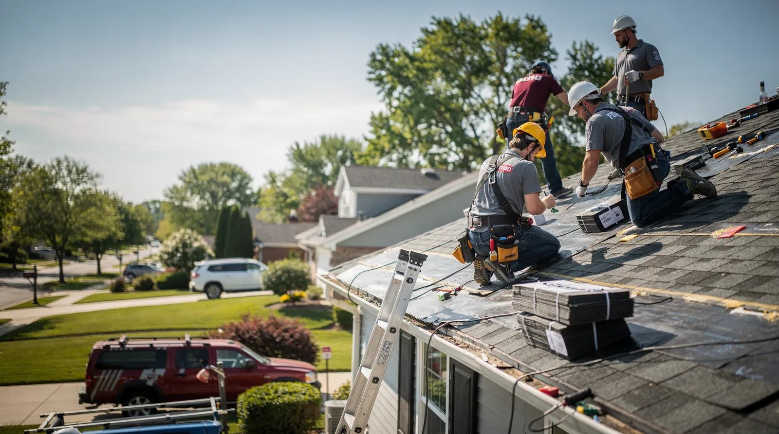 Roof Repair in Oakland, ME around you